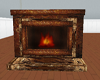 Tiger fire place
