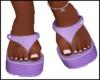 Mona Purple Summ Sandals