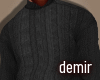 [D] Mole grey sweater