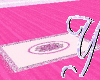 Royal Pink rose rug
