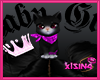 !S! Cat Luna Black pink
