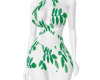 Green Plant Dress