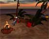 beach bonfire cuddle