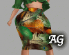 Alexandra Peacock Skirt