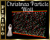 Christmas Particle Wall