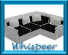 (W)Grey Wicker Couch