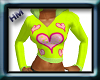 !HM!Lime Grn Pink Hearts