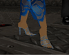 [S] Pump blue jean
