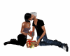 kiss cadeaux pose couple