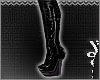[W] Platform Wedges Blk