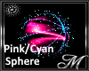 Pink Cyan Room Sphere