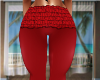 Brz2 Ruffle Top Pant Red