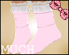⚓ Pink Frills Socks