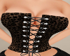 leopard Corset