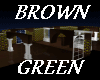 BROWN/GREEN APARTMENT