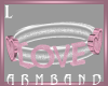 LOVE armband 4L *me*