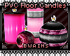 *B* PVC Floor Candles
