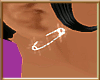 Diamond Pin Earring* L