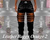 Leather Baggy Orange 2