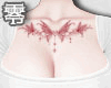 🖤Chest Tattoo 蝶