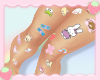 kawaii leg stickers!♡