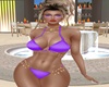 Poolside Bikini Purple