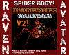 SPIDER BODY HALLOWEEN V2