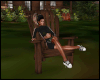 Country Cabin Chair/pose
