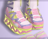 Luna Pastel Sneakers -L-