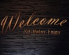 Room Welcome Sign