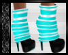 CE Xmas Teal Boots
