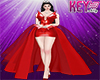 K- Bat Red Dress