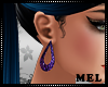 M-Purple Earrings