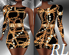 FG~ Chain Dress Blk/Gold