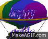 gaypride animated ballon