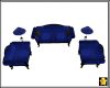 C2u Blue Sofa Set 1