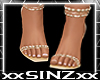 X NYE GOLD HIGH HEELS X