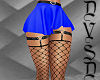 Sexy Net Skirt in Blue