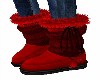 WARM RED BOOTS