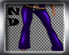 Nix~Violet Hippy Pants
