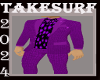 Purple M/J. Happy2 Suit
