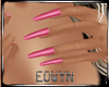 (Eo) Dark Pink Nails
