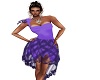 Purple Short Dress