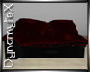 -DA- Red Leather Couch