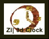Zi| 3D Wall Clock -DER