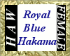 Royal Blue Hakama - F
