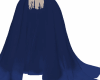 Blue Elegant Drape Sides