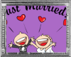 Just Married Sticker