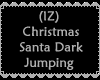 Santa Dark Jumping Decor