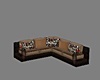 Modern Brown Sectional